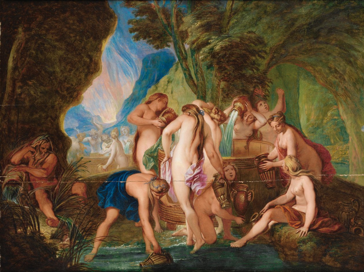 Os Danaides no Inferno de Nicolas Bertin