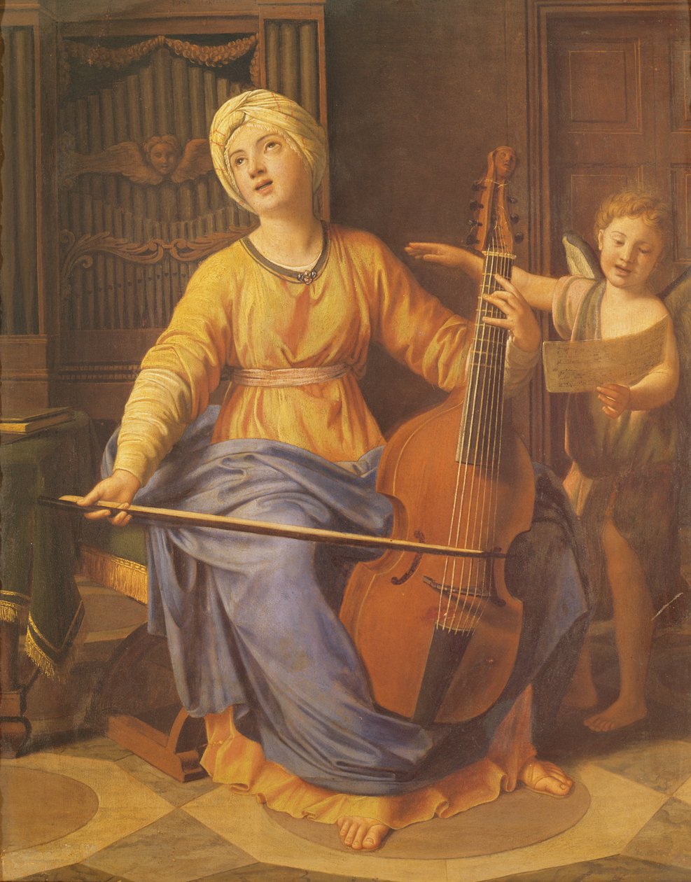 St. Cecilia de Nicolas Colombel