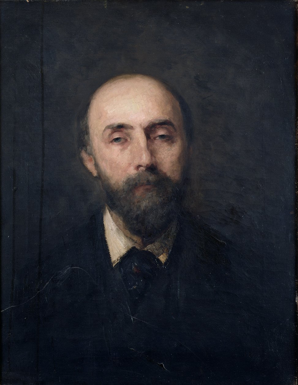 Retrato de George Bellio (1828-94) c.1877 de Nicolae Grigorescu