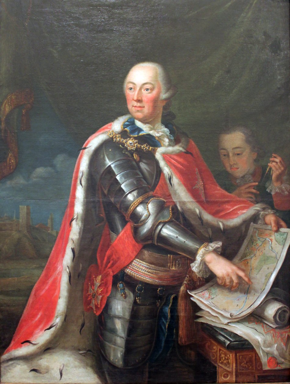 Duque Carl Eugen de Württemberg (1728-1798) de Nicolas Guibal