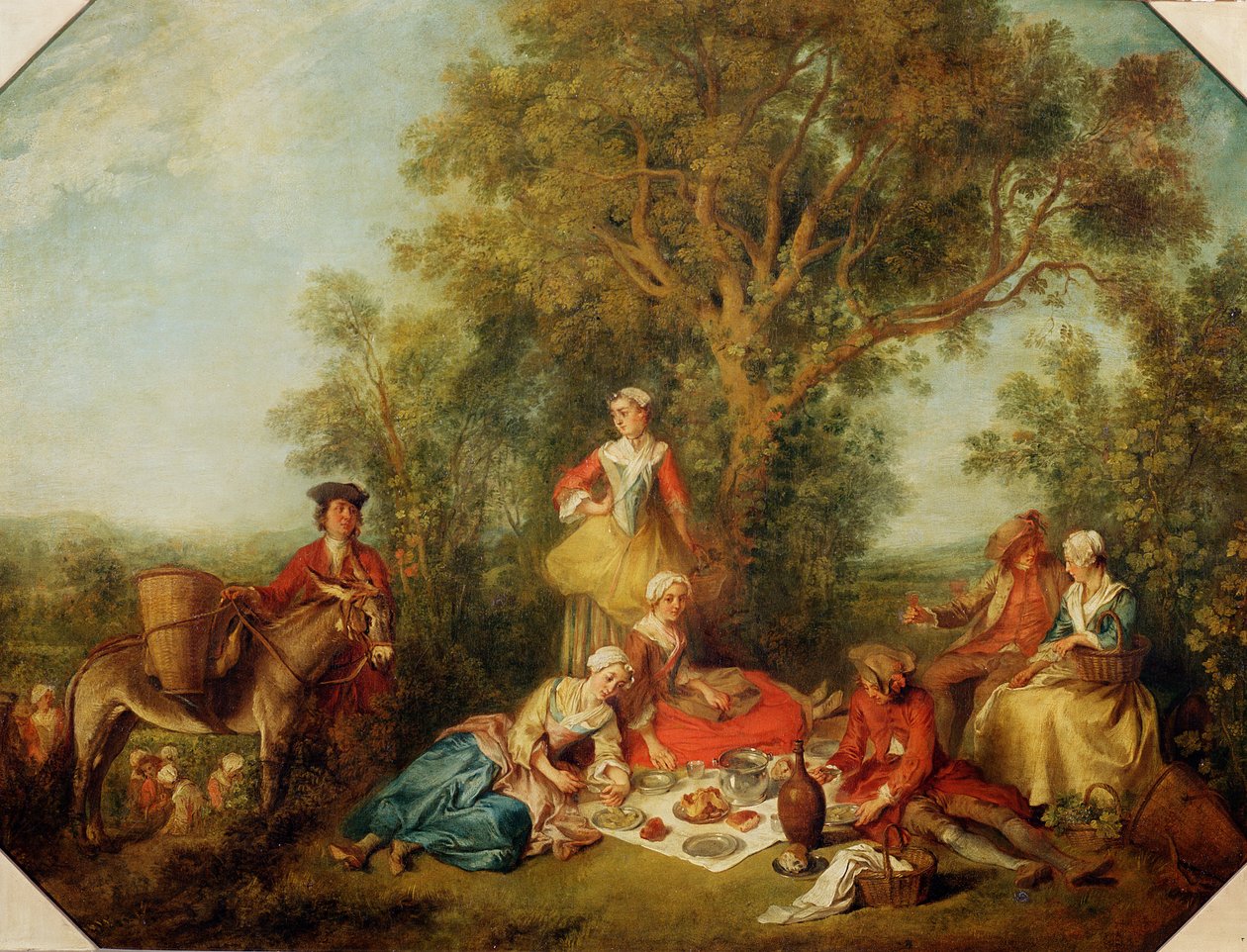 Outono de 1738 de Nicolas Lancret