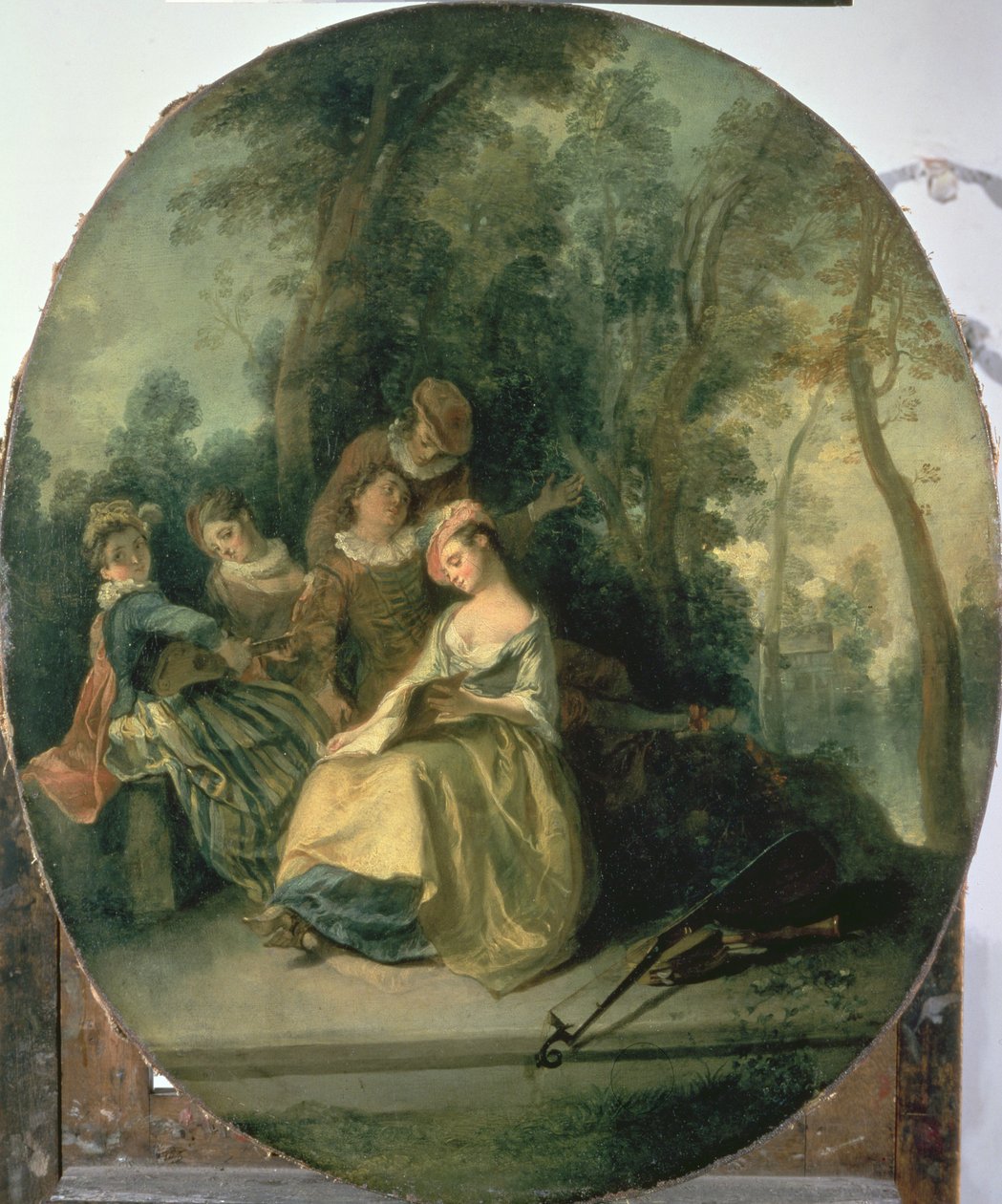 Concerto no Parque, 1725 de Nicolas Lancret