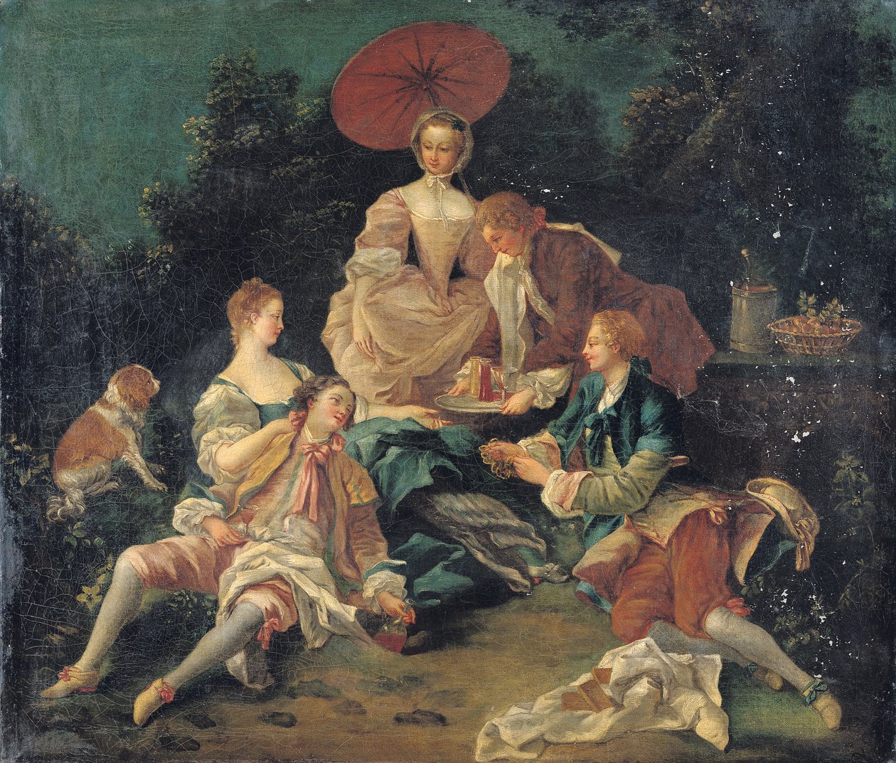 Piquenique em um parque de Nicolas Lancret