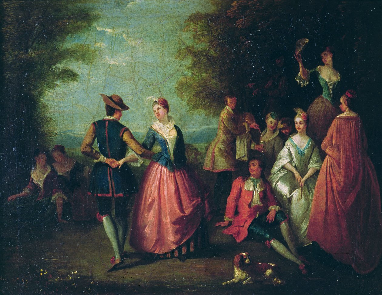 Entretenimento Rural de Nicolas Lancret