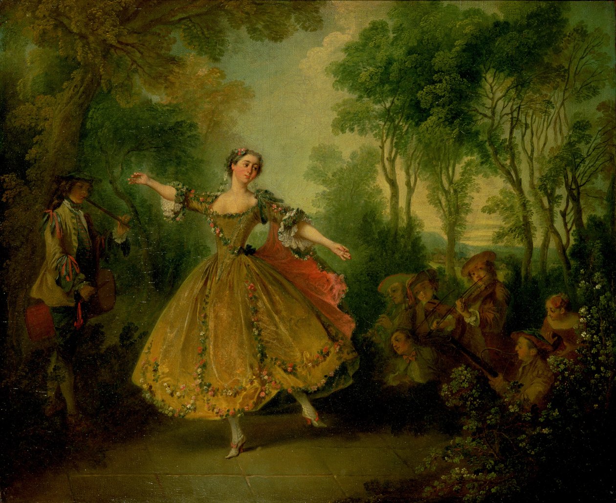A danca de Nicolas Lancret