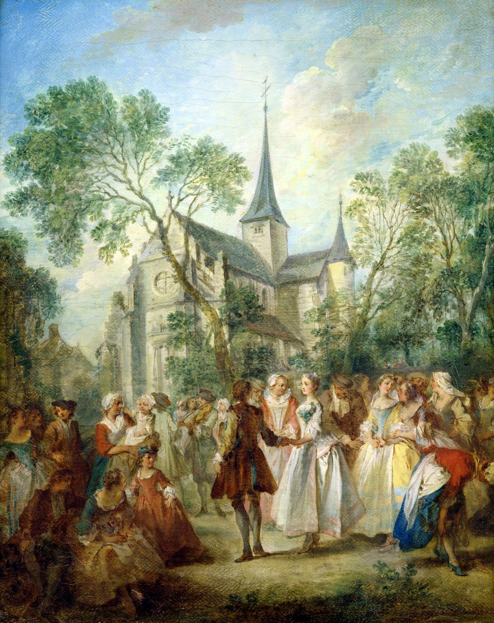 A dança do casamento de Nicolas Lancret