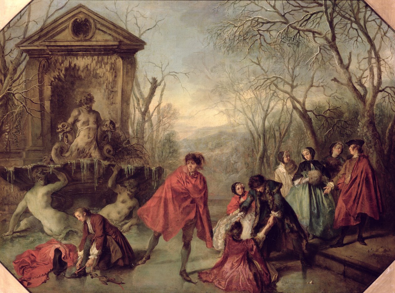 Inverno de 1738 de Nicolas Lancret