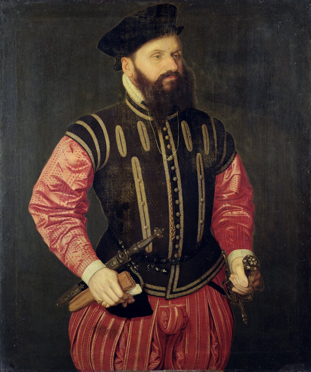 Retrato de massagem choler (1528-1573) de Nicolas Neufchatel