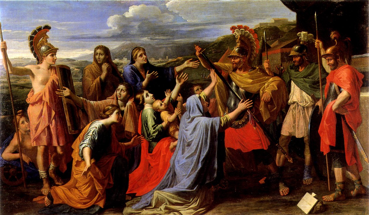 Coriolan os Andelys de Nicolas Poussin