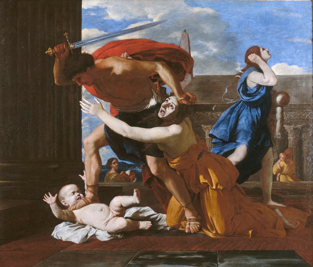 O massacre dos inocentes de Nicolas Poussin