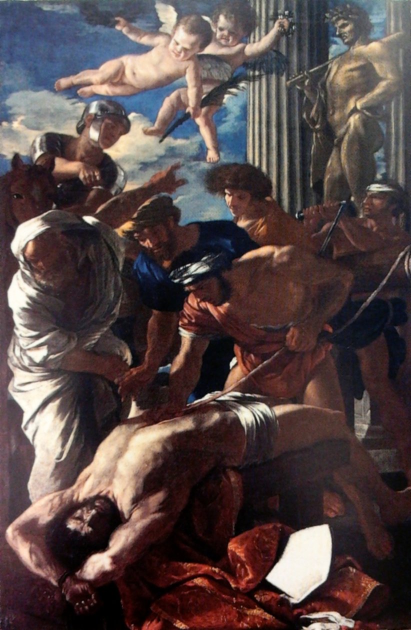 Martírio de São Erasmo de Nicolas Poussin