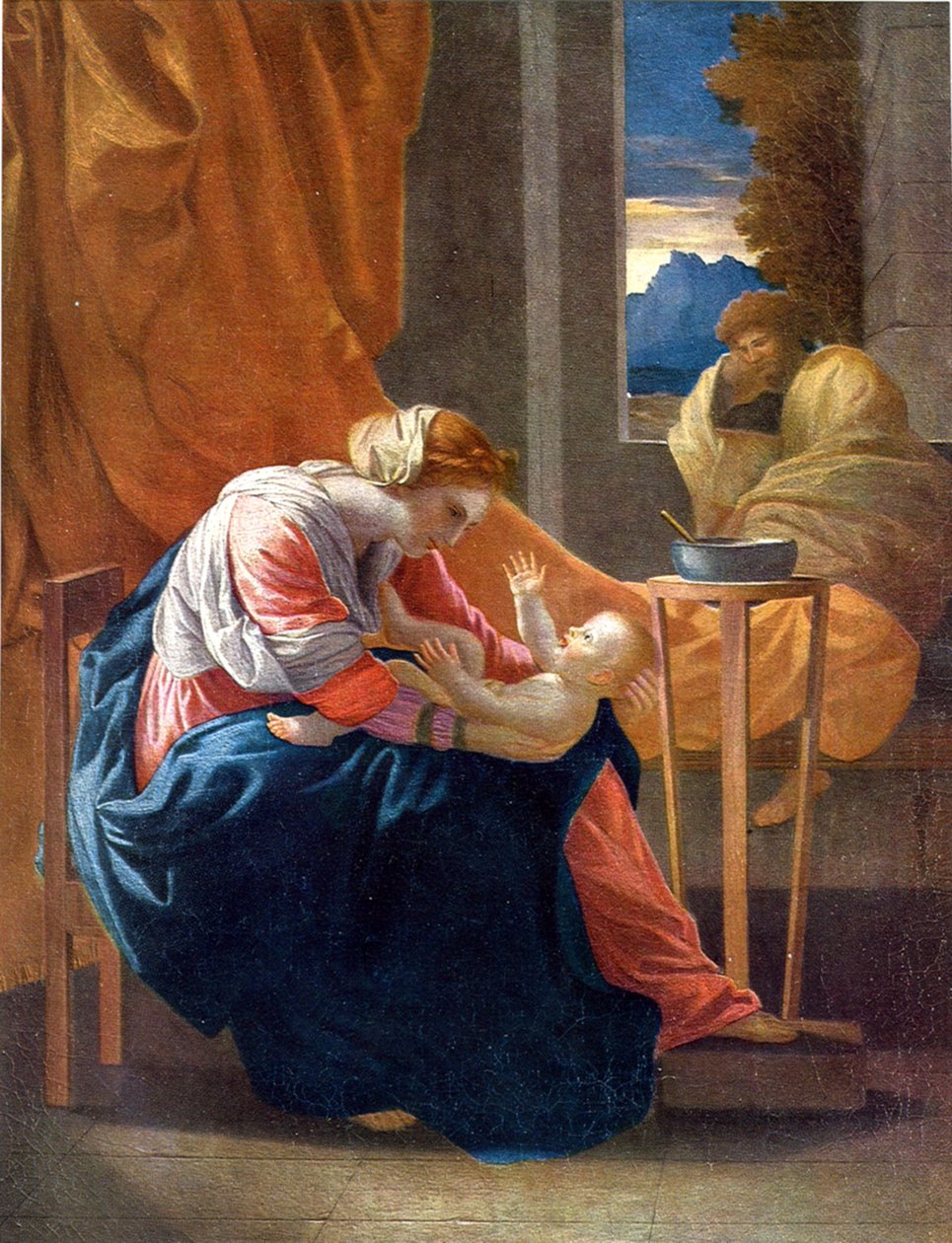 Sagrada Família de Nicolas Poussin