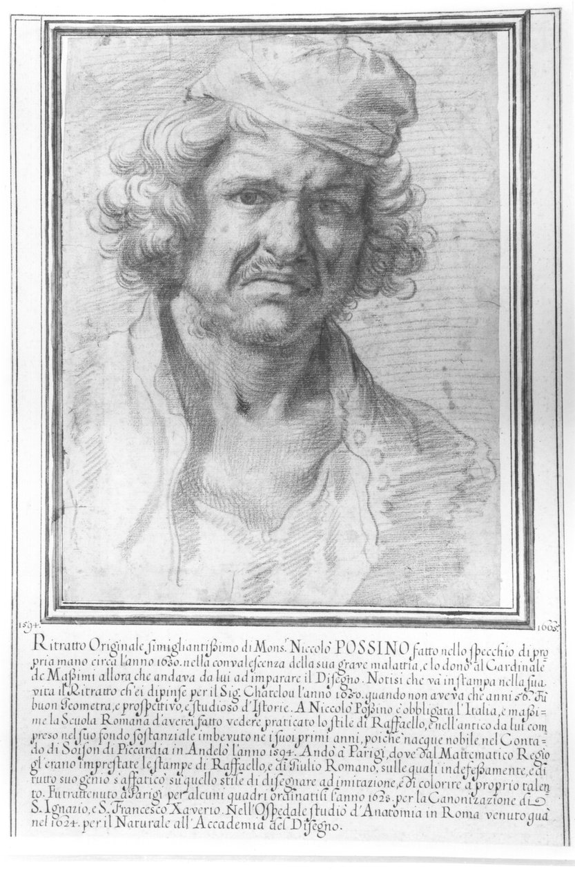 Auto-retrato de Nicolas Poussin