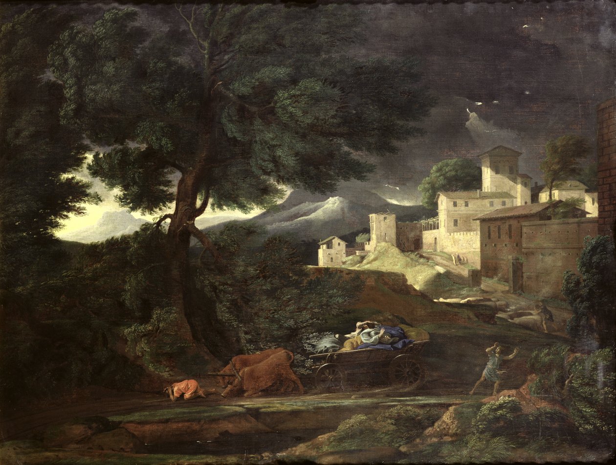 A tempestade de Nicolas Poussin