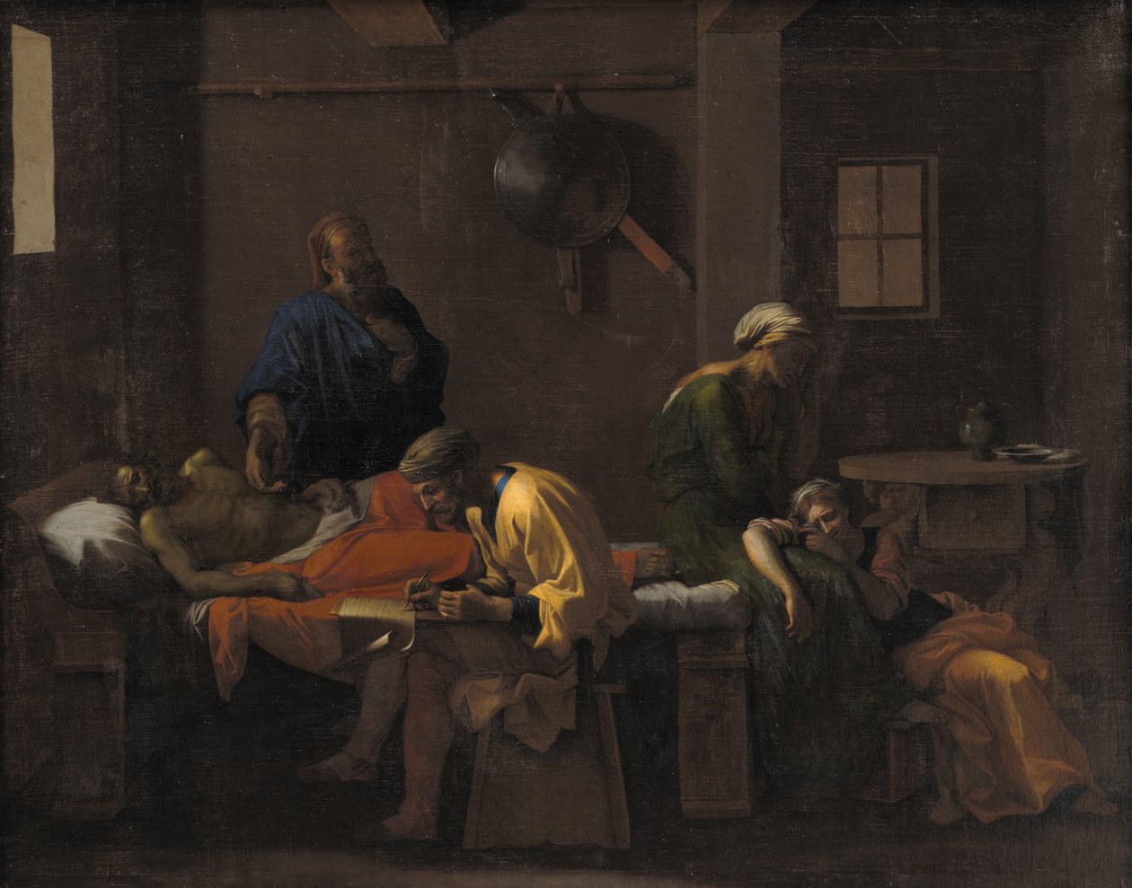 O Testamento de Eudamidas de Nicolas Poussin