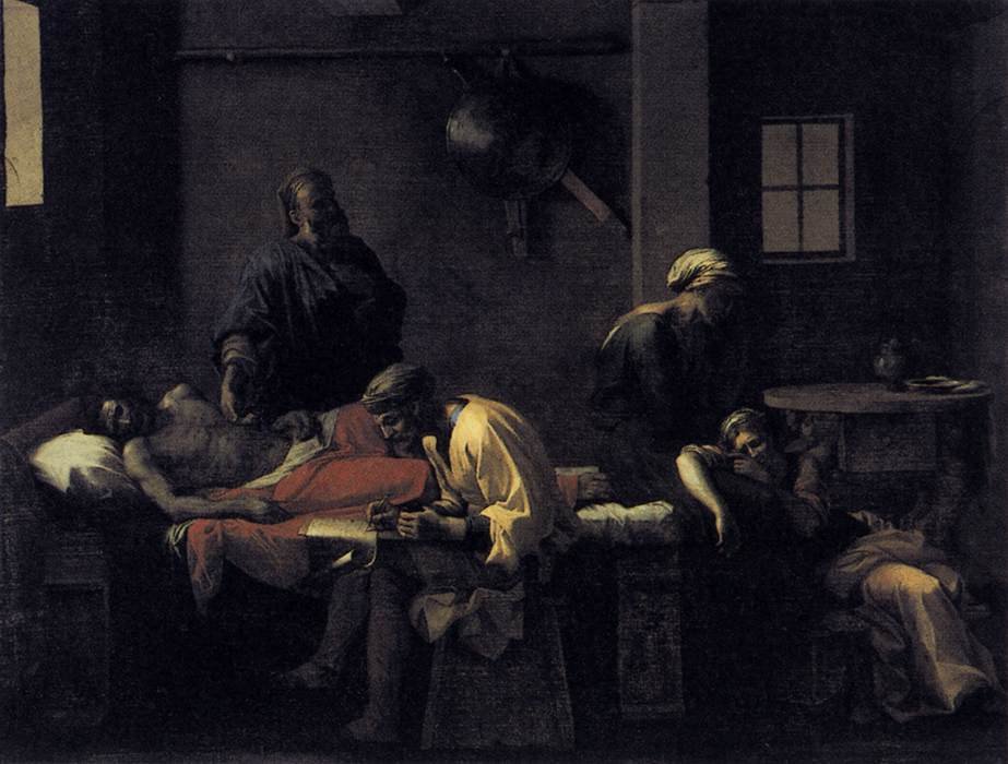 O Testamento de Eudamidas de Nicolas Poussin