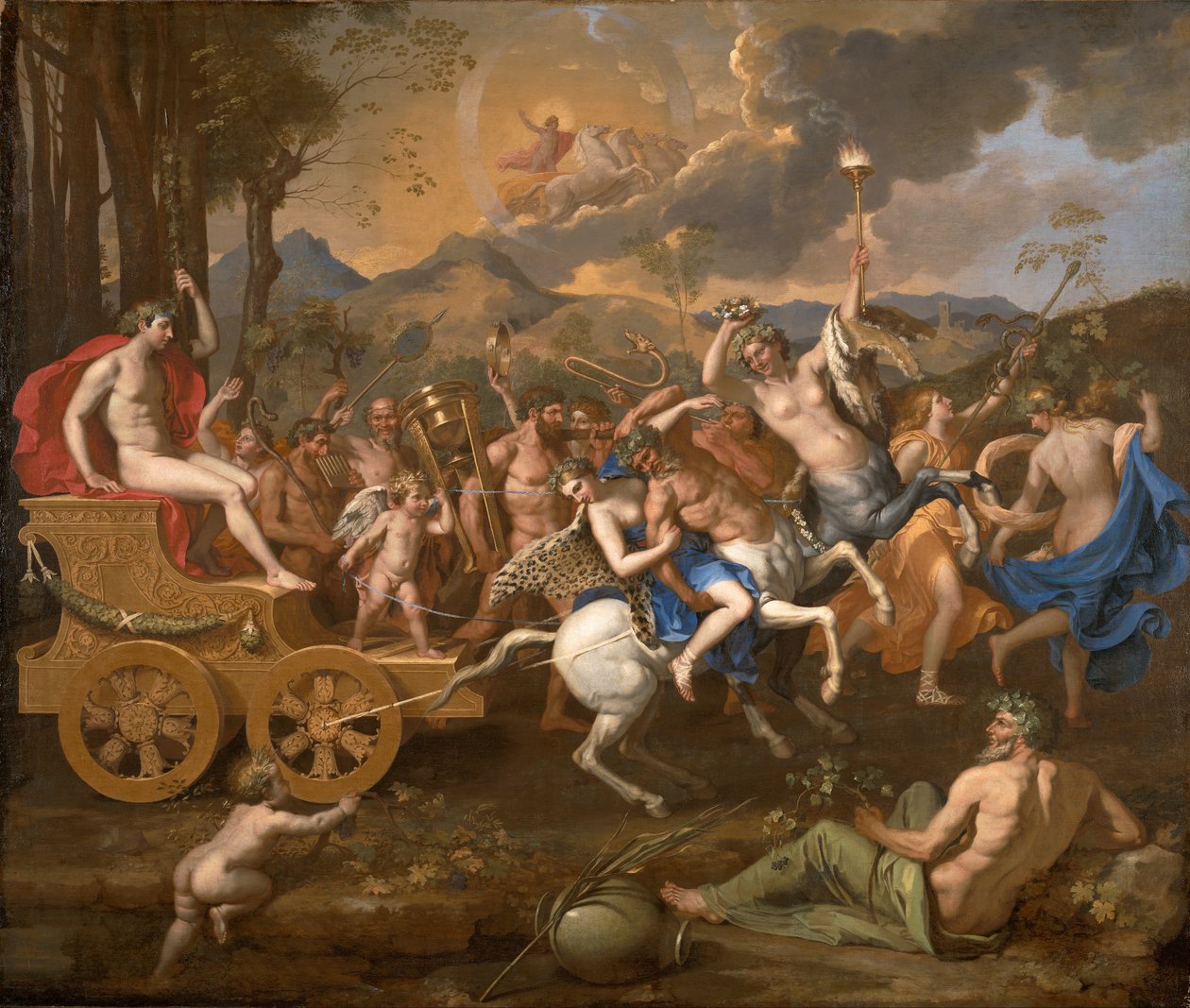 O triunfo de Baco de Nicolas Poussin