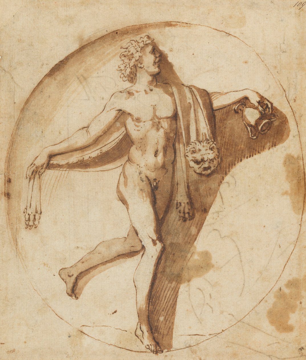 Votação de Baco, c.1640 de Nicolas Poussin