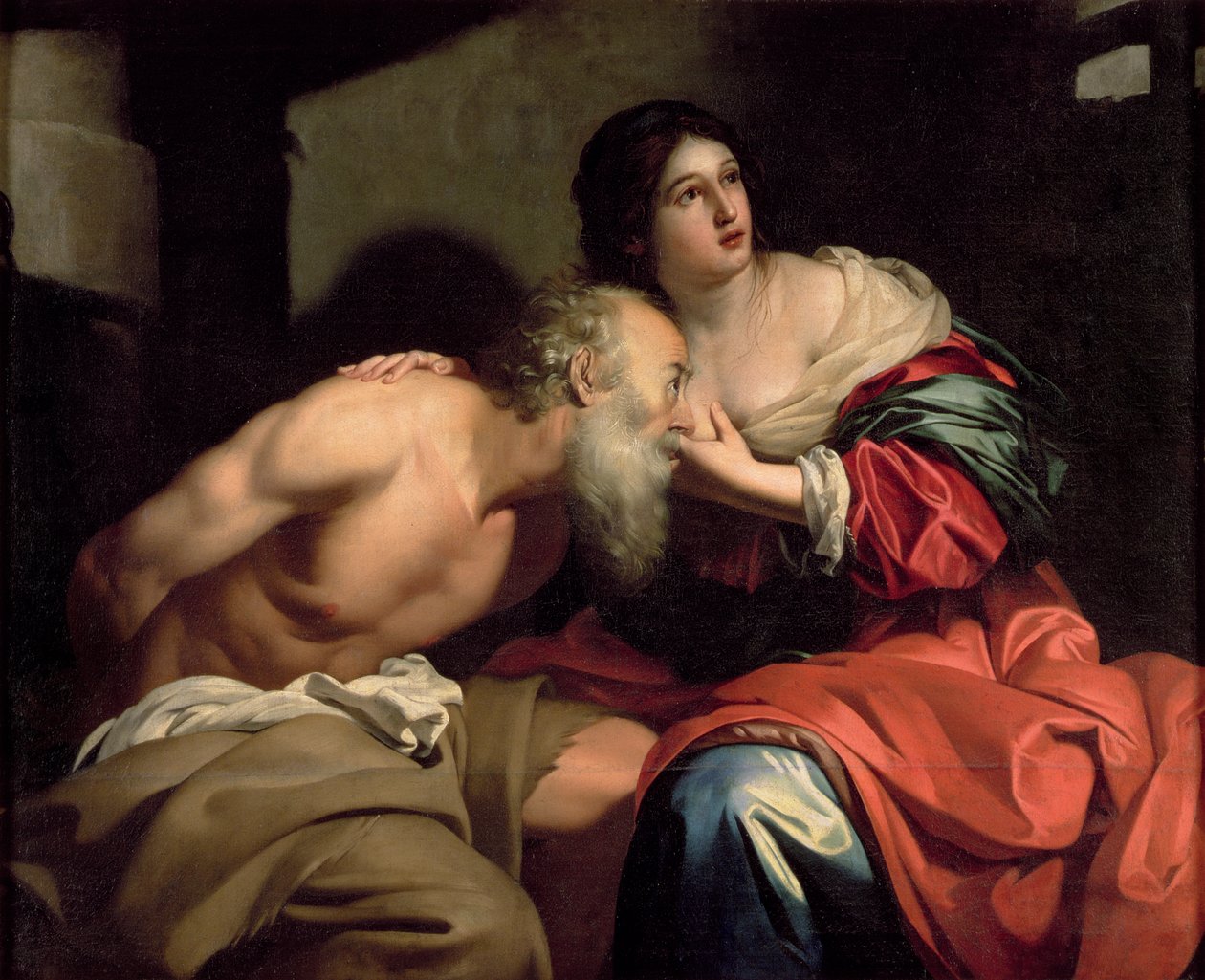 Caridade Romana de Nicolas Regnier