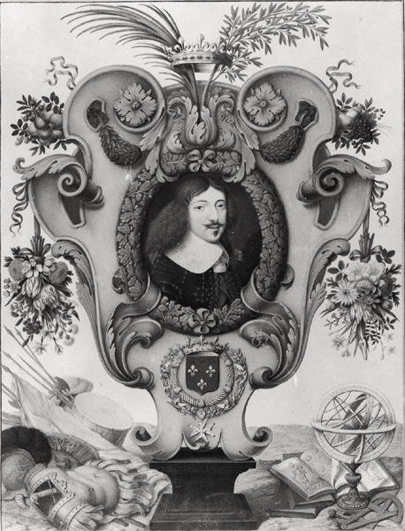 Retrato de Gaston dOrleans (1608-60) (wc on velino) de Nicolas Robert