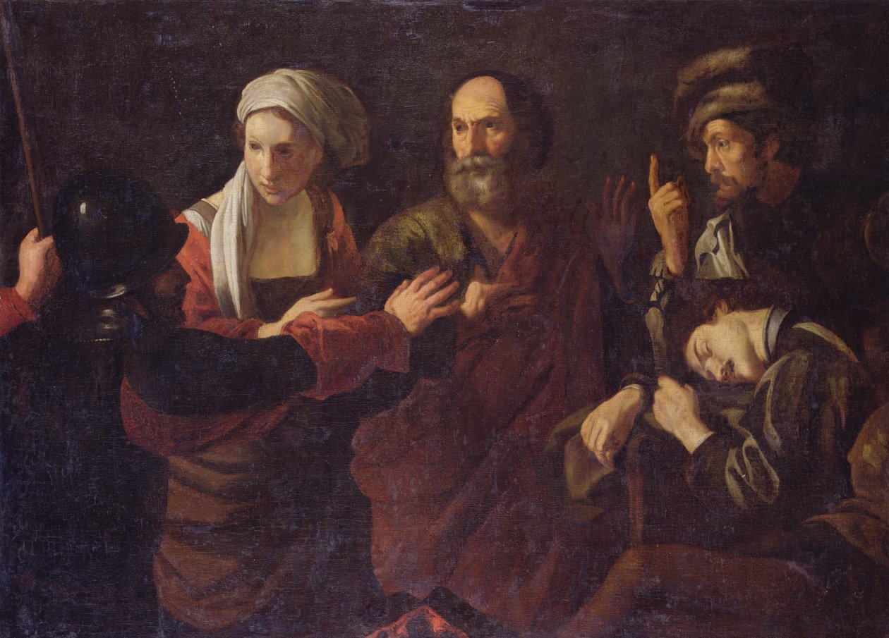 A negação de São Pedro de Nicolas Tournier