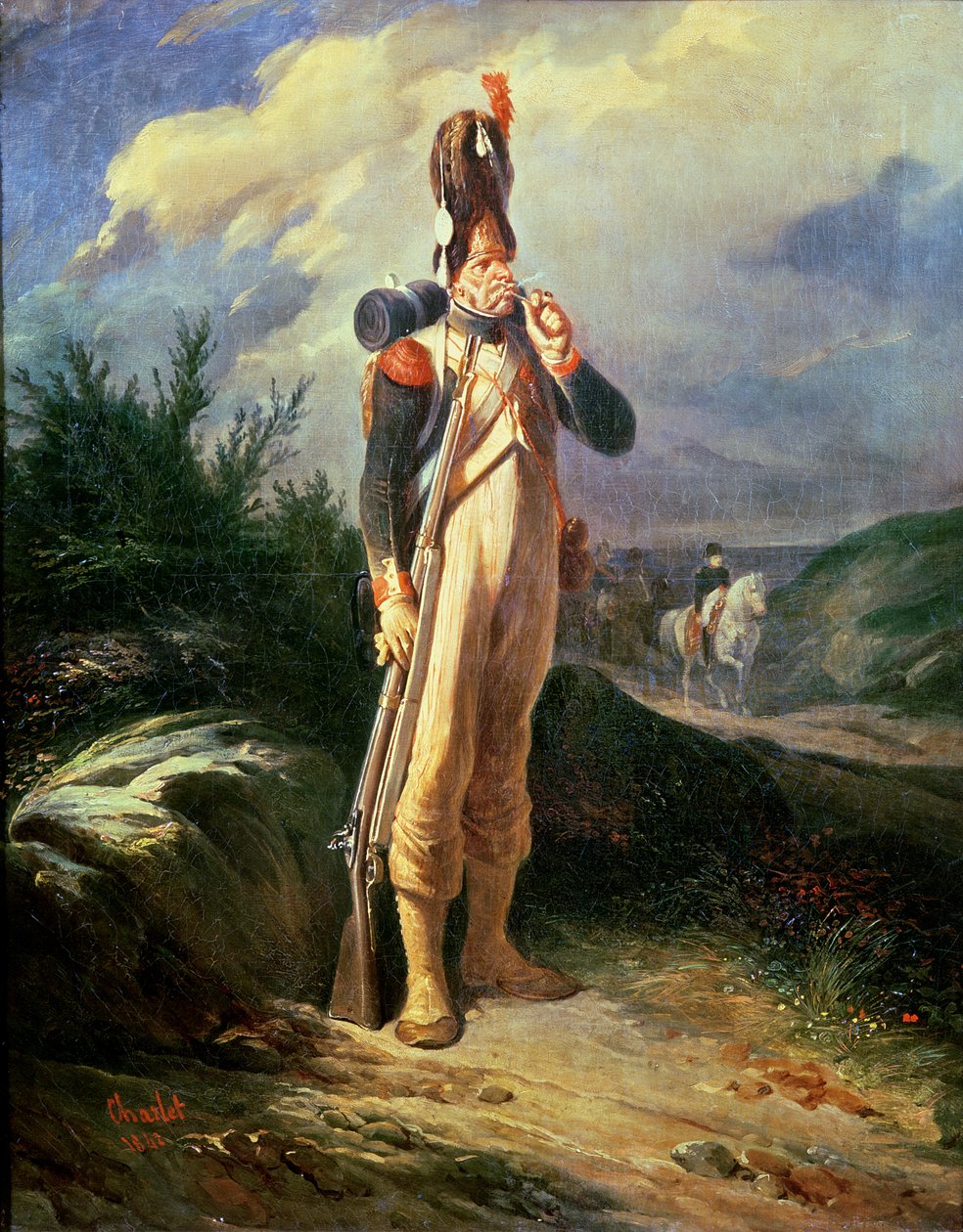 The Grenadier Guard, 1842 de Nicolas Toussaint Charlet