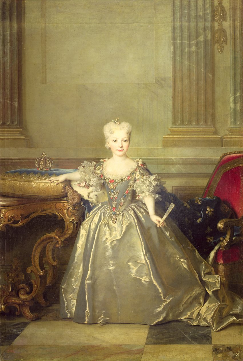 Infanta Maria Ana Vitória de Borbón, 1724 de Nicolas de Largillière