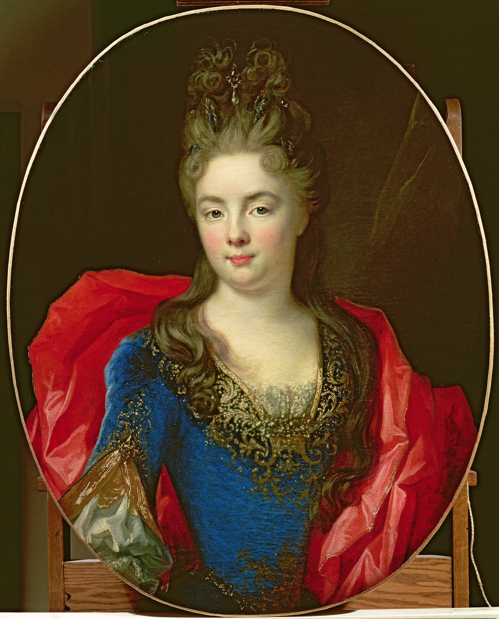 Retrato de Anne-Genevieve de Levis-Ventadour, princesa de Rohan, 1696 de Nicolas de Largillière