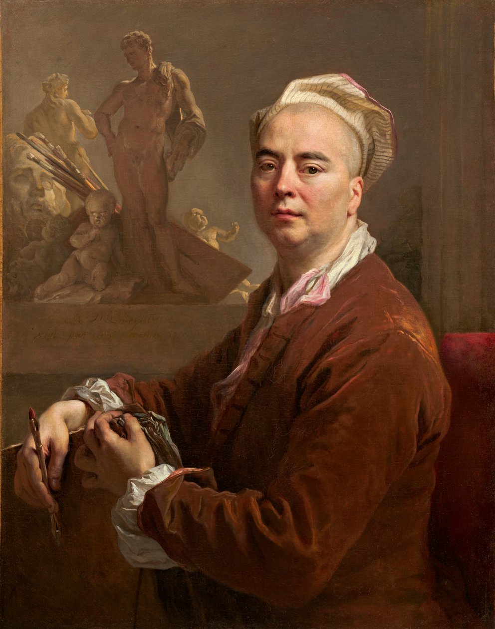 Auto-retrato de Nicolas de Largillière