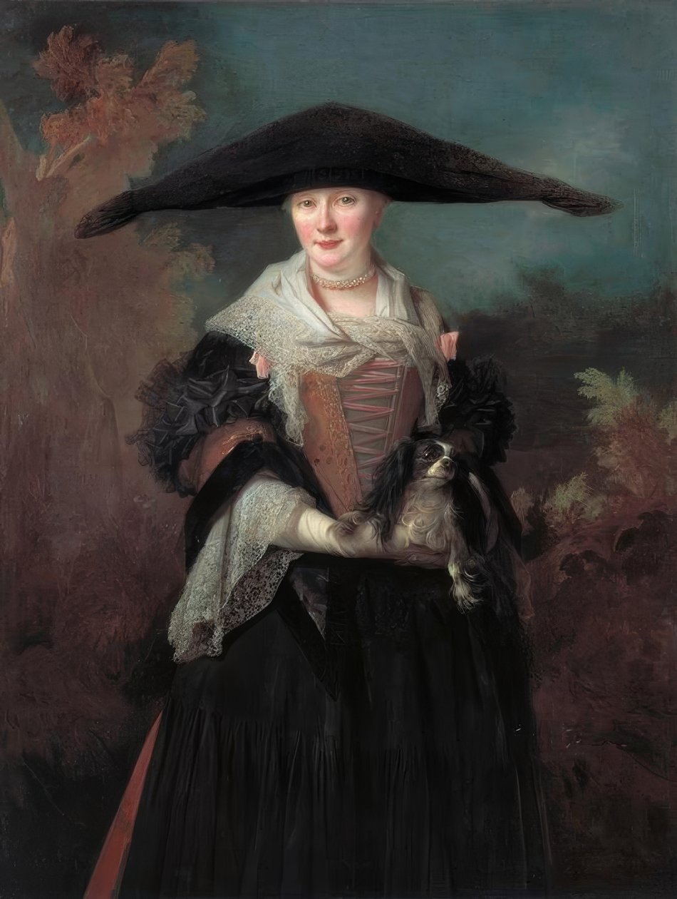 A bela mulher de Estrasburgo de Nicolas de Largillière