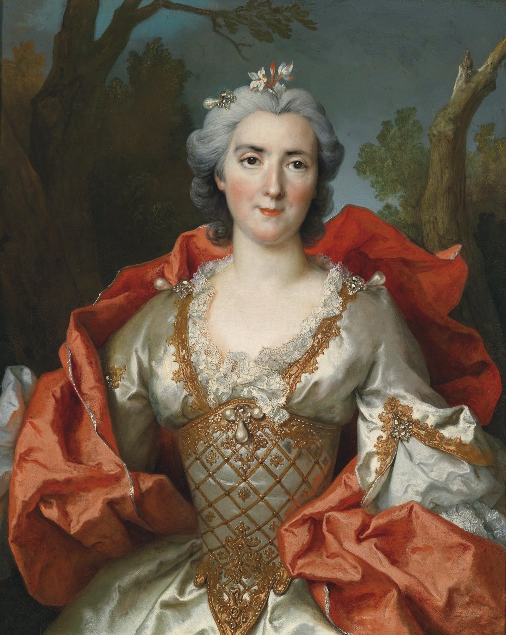 Retrato de uma senhora de Nicolas de Largillière