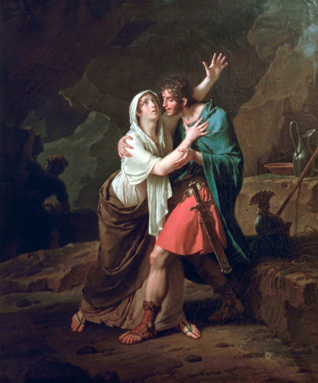 Eponine e Sabine, 1802 de Nicolas Andre Monsiau