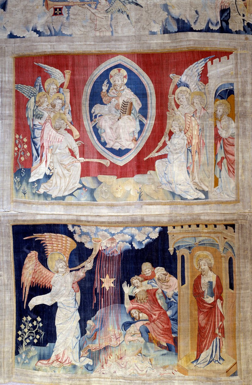 Pendurado de Apocalipse (1373-1383) de Nicolas Bataille