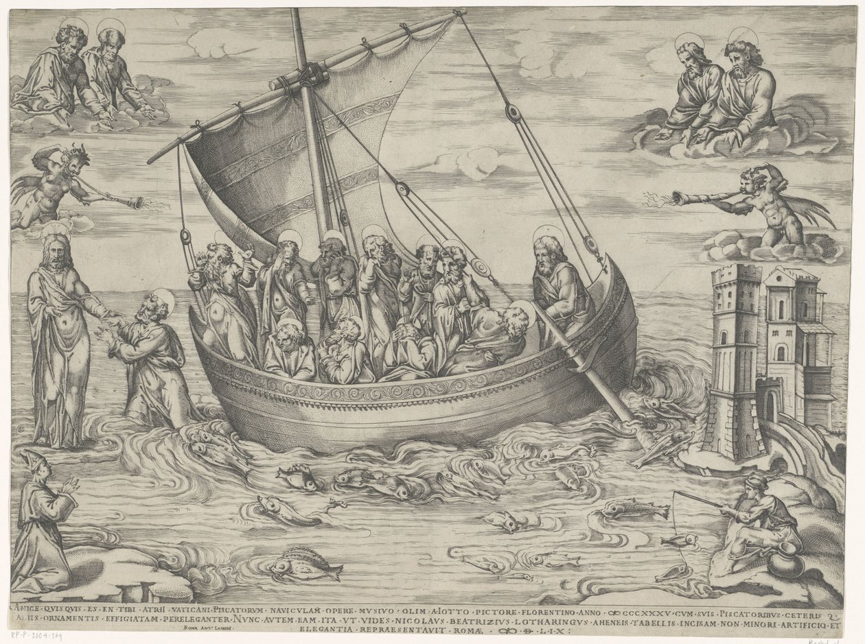 Chamada de Pedro de Nicolas Beatrizet