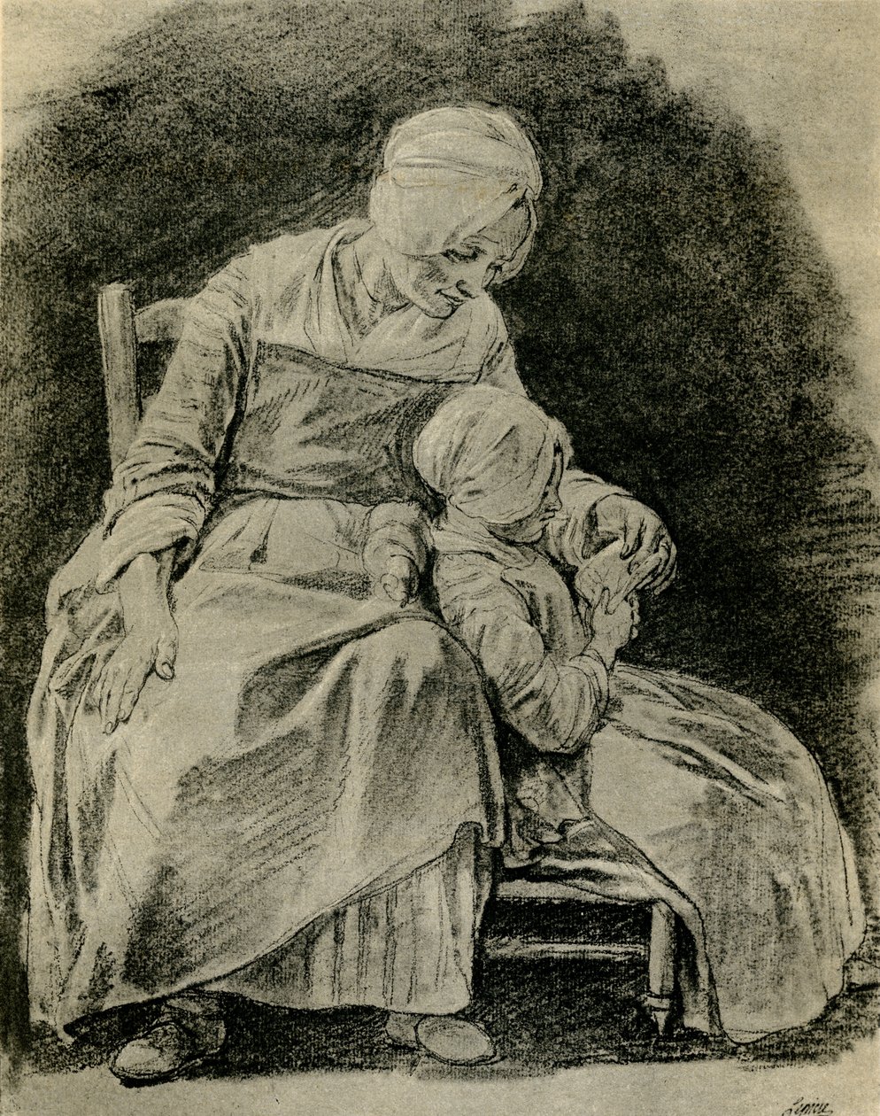 Educação materna de Nicolas Bernard Lepicie