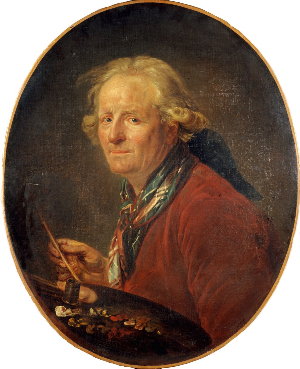 Auto-retrato. de Nicolas Bernard Lepicie
