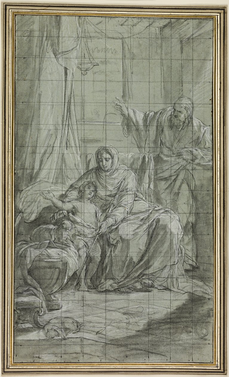 A Família de São João Batista de Nicolas Bernard Lepicie