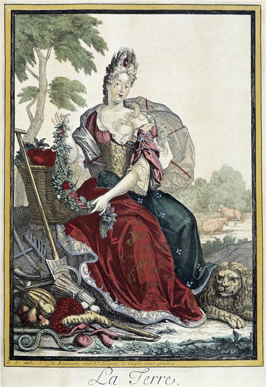 Alegoria da Terra de Nicolas Bonnart