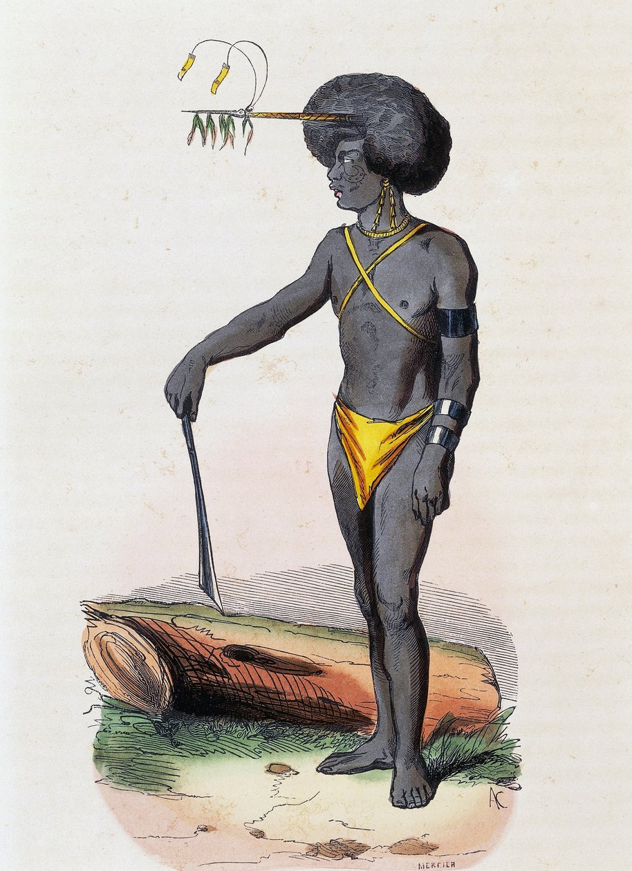 Papuas de Porto Dory (Nova Guiné) de Nicolas Dally