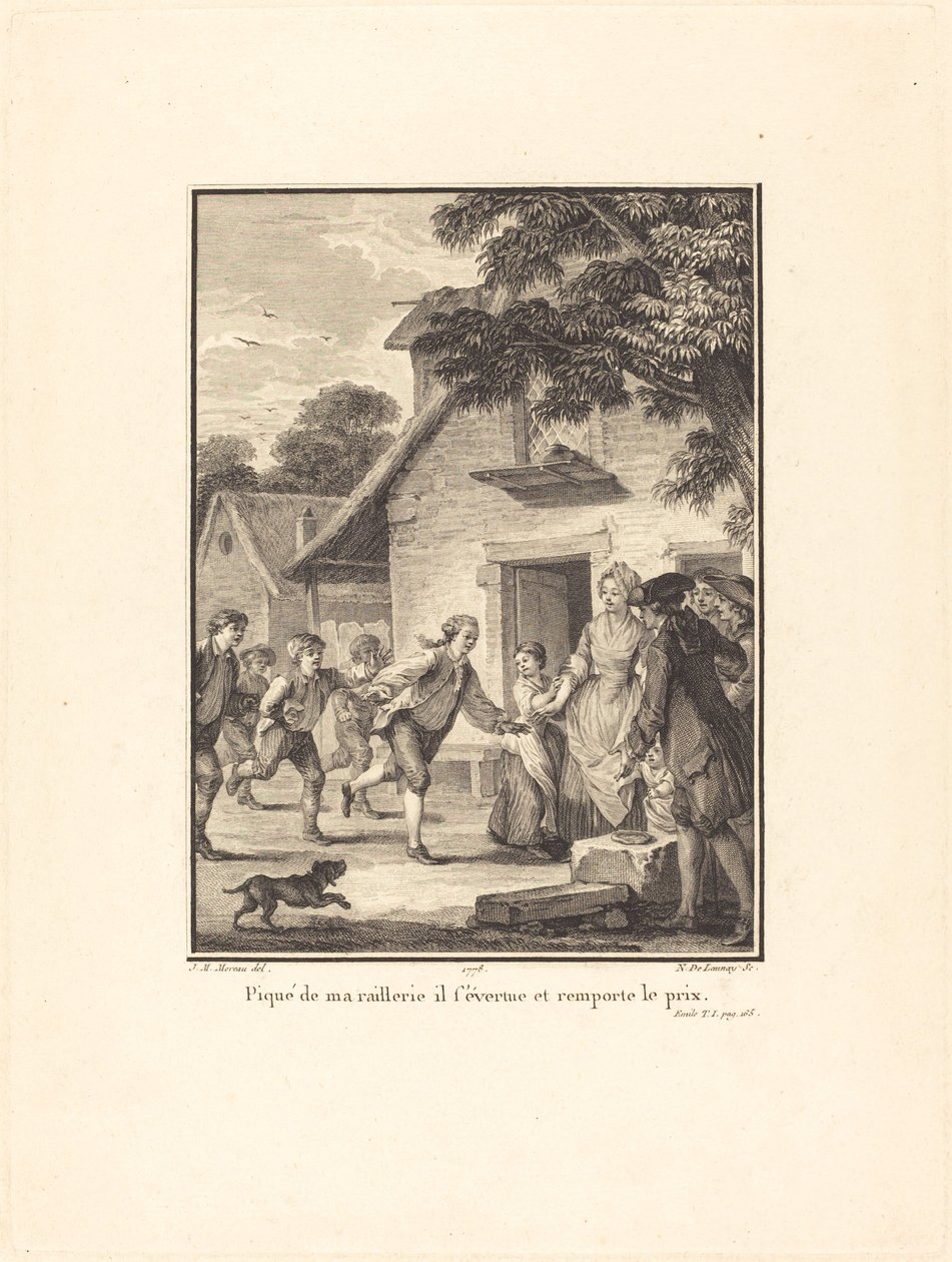 Piqué de ma raillerie, il s