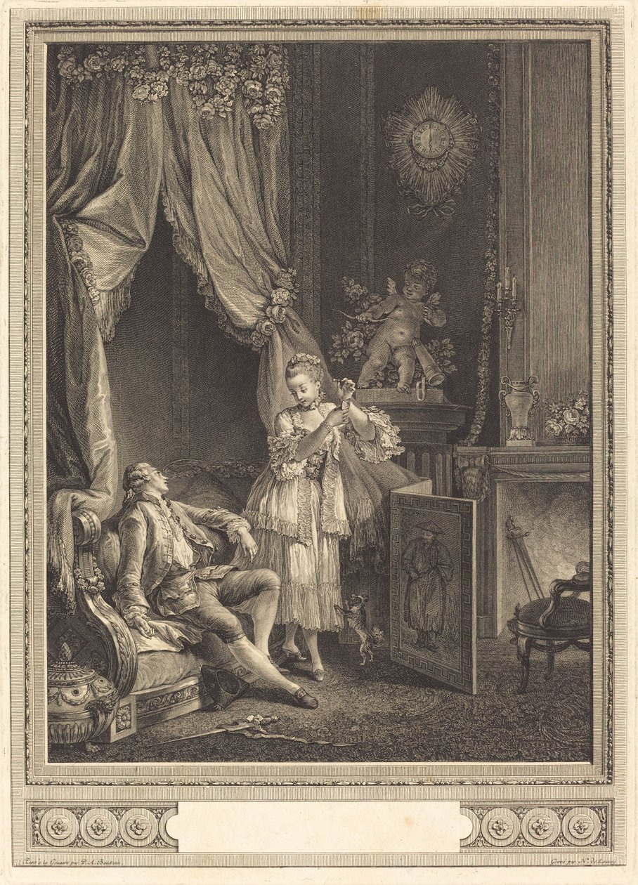 A Aljava Esgotada de Nicolas Delaunay after Pierre Antoine Baudouin