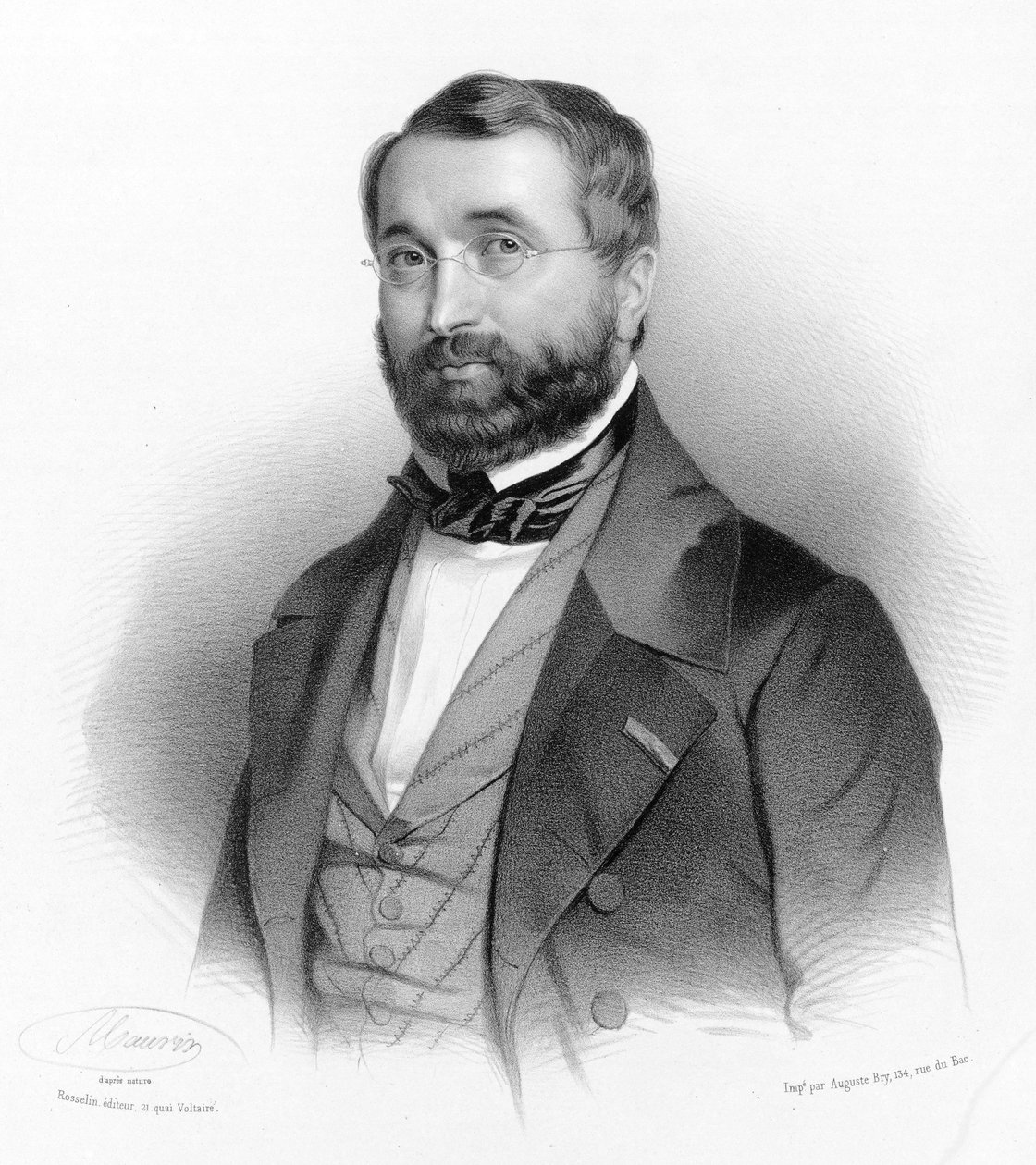Adolphe Adam por Maurin de Nicolas Eustache Maurin