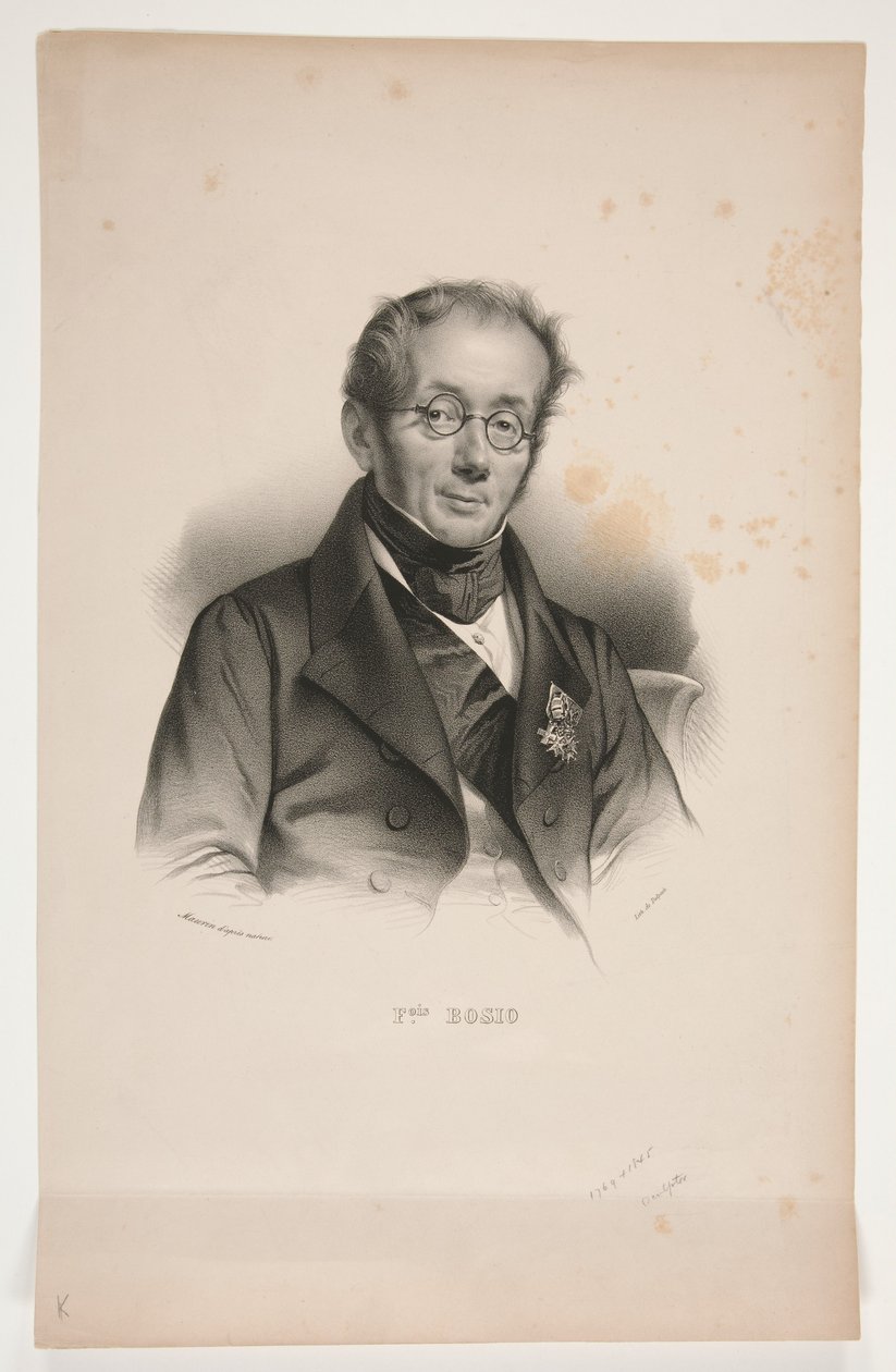 Retrato do [barão François-Joseph] Bosio de Nicolas Eustache Maurin