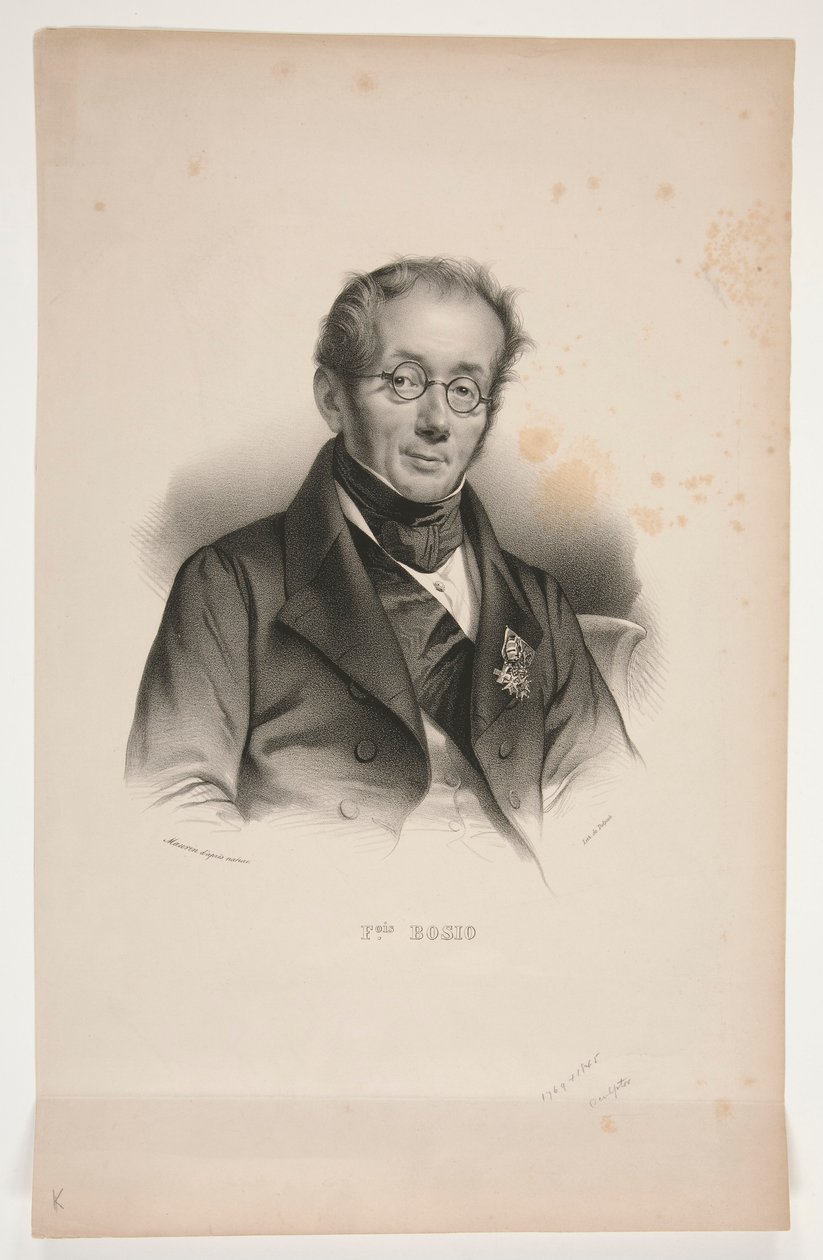 Retrato de [Barão François-Joseph] Bosio de Nicolas Eustache Maurin
