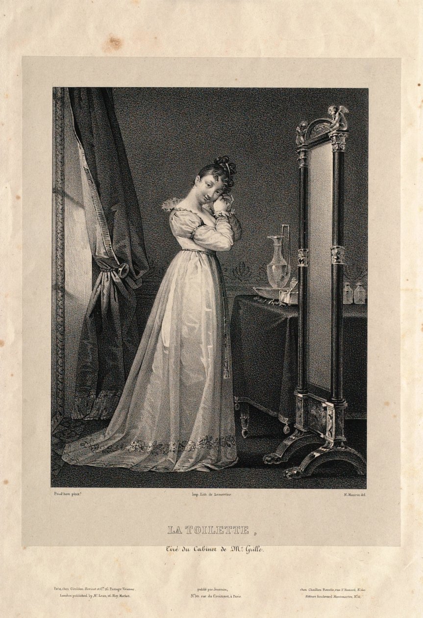 O toucador (da coleção de Sir Grille) de Nicolas Eustache Maurin