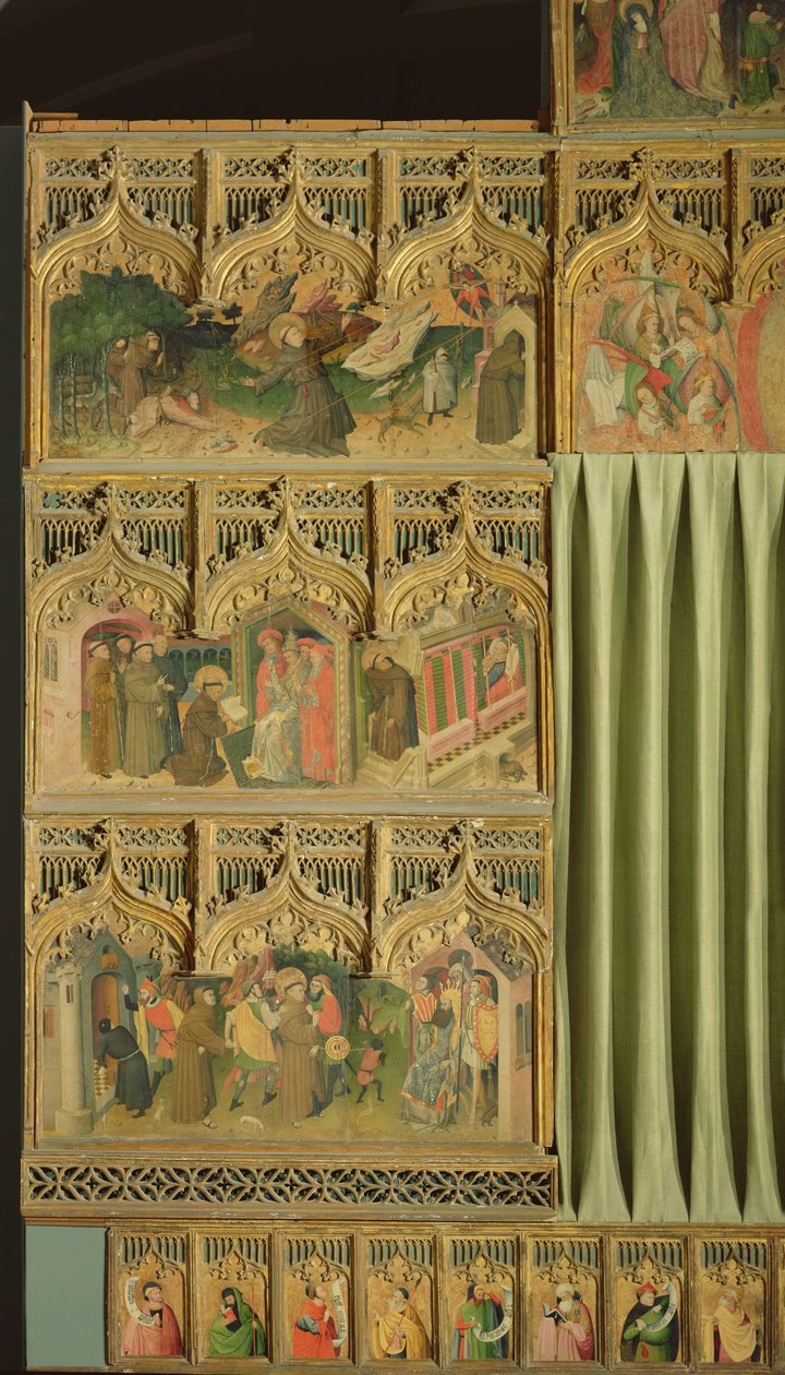 Rerodos da Vida da Virgem e São Francisco de Assis de Nicolas Frances