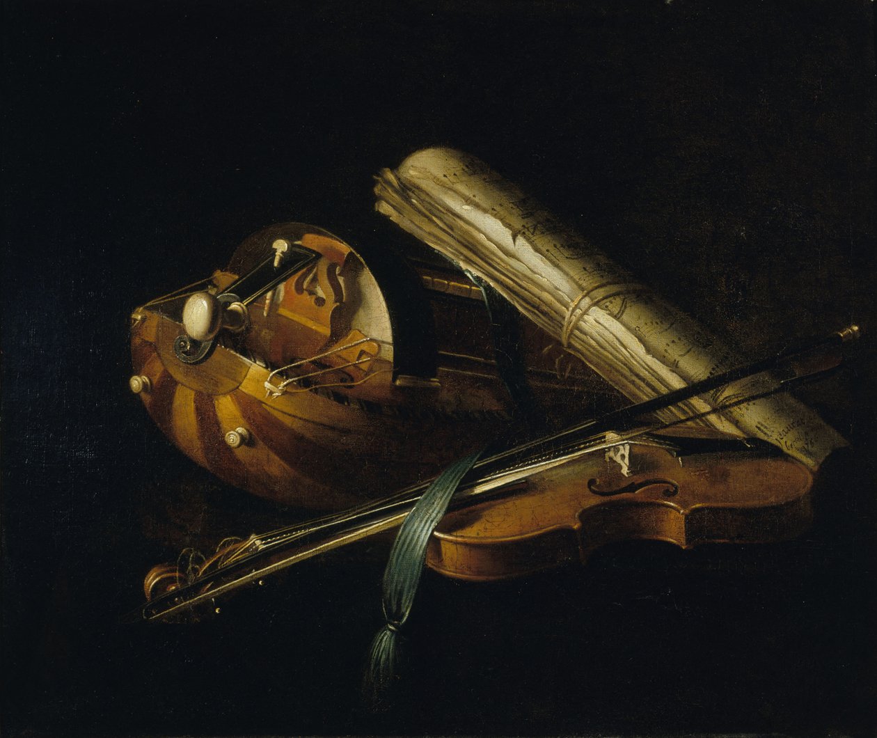 Instrumentos musicais de Nicolas Henri Jeaurat de Bertry