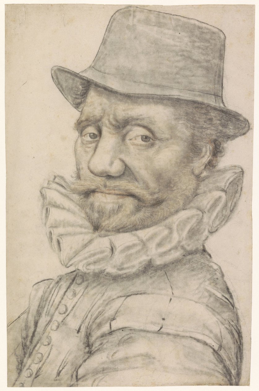 Retrato de um homem de Nicolas Lagneau