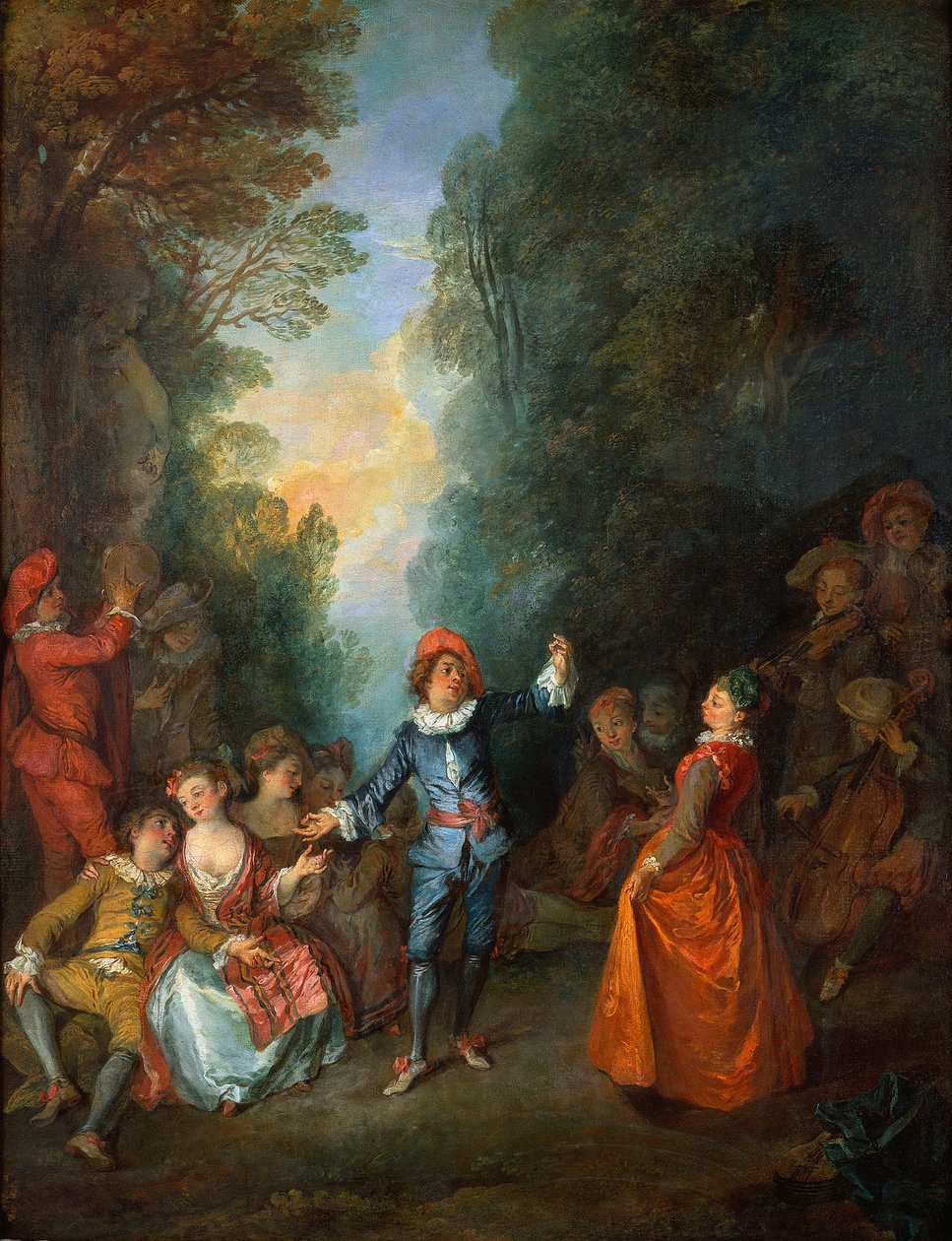 Fete Champetre de Nicolas Lancret