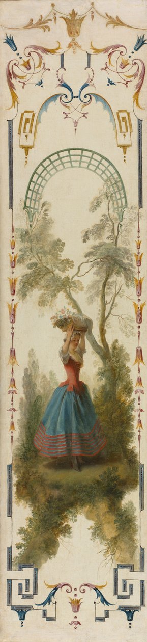 Horticultura, c. 1723-1727. de Nicolas Lancret